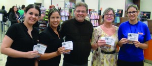 Daiana, Simone, Lúcia e Ana Paula  ganhadoras do Magazine Torra Torra