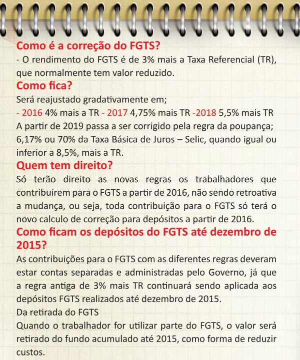 Nova fórmula de correção do FGTS depende do Senado
