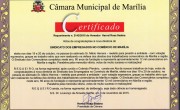 Diretoria do Sindicato recebe votos de congratulações da Câmara Municipal