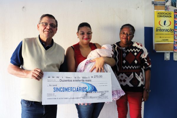 PRÊMIO MATERNIDADE… MAIS COMERCIÁRIOS PREMIADOS