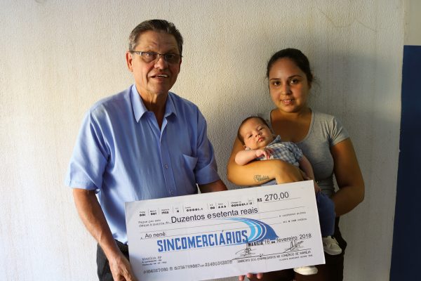 PRÊMIO MATERNIDADE… MAIS COMERCIÁRIOS PREMIADOS