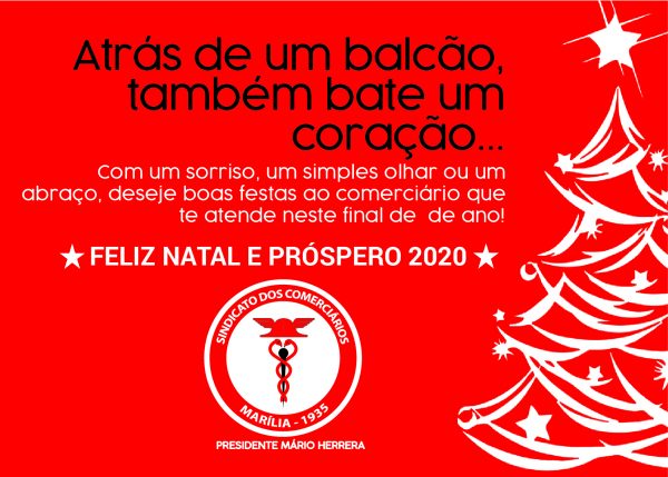 BOAS FESTAS! FELIZ 2020…