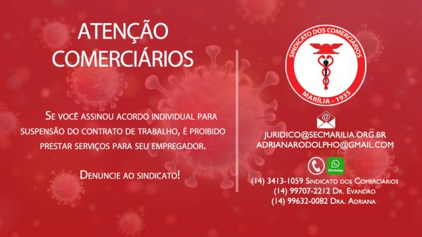 ATENÇÃO COMERCIÁRIOS