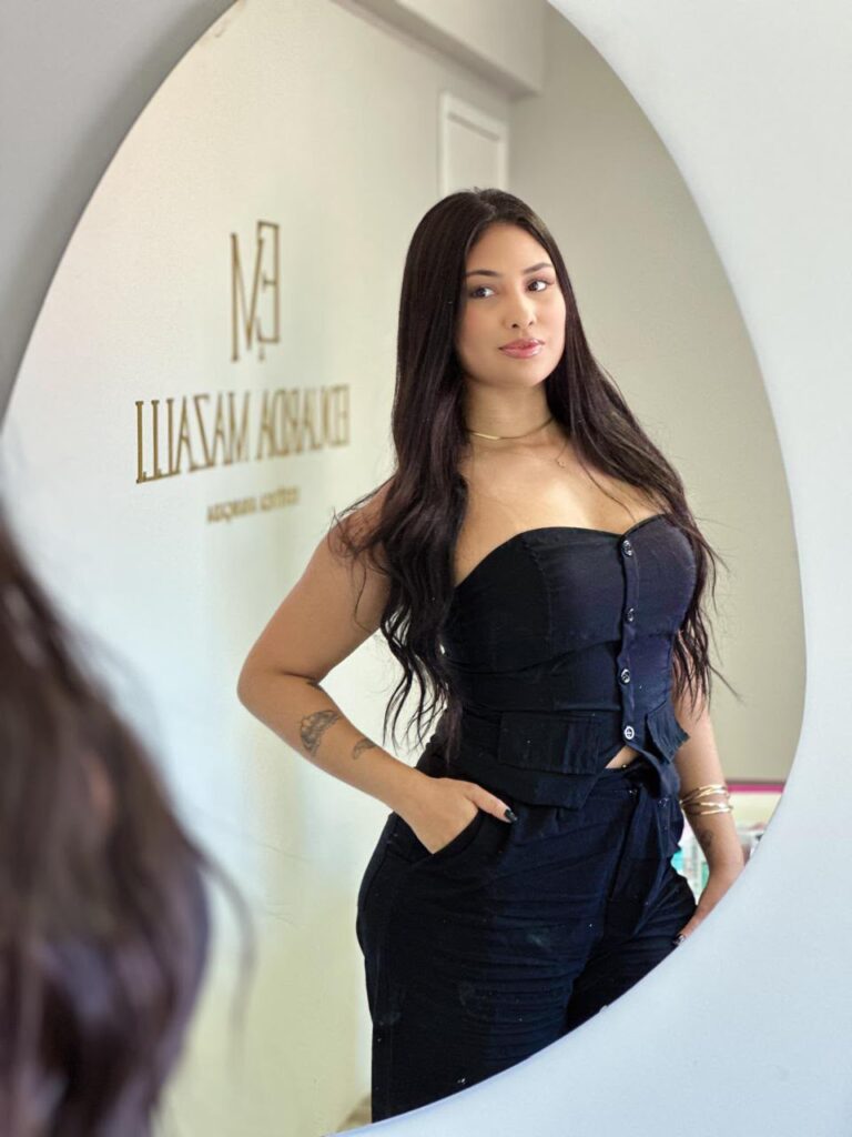 Enfermeira Eduarda Mazalli, especialista em Estética